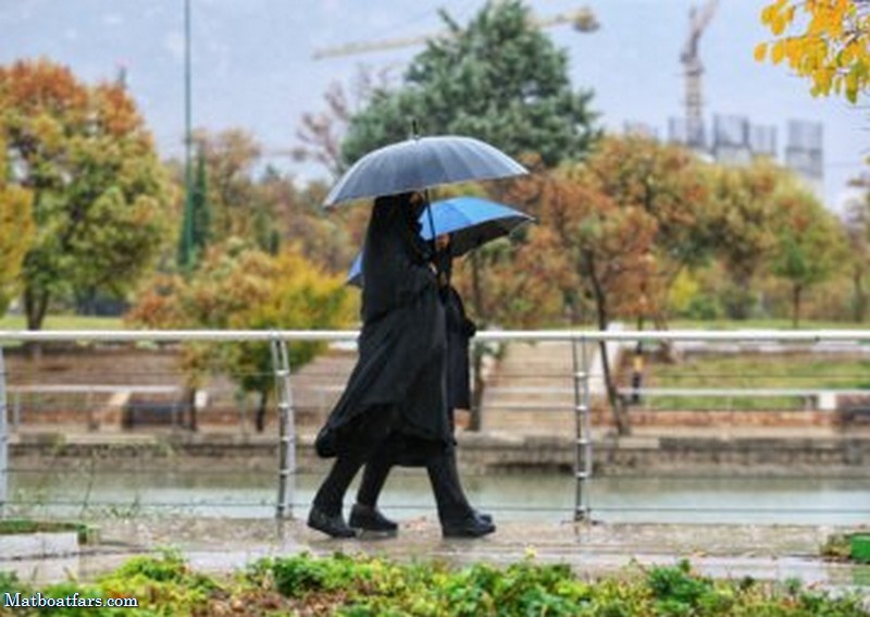 بارش پراکنده برای شمال فارس پیش‌بینی شد