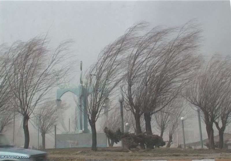هواشناسی درباره وزش باد شدید در آخر هفته فارس هشدار داد