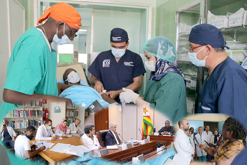 تیم انجمن جهانی پزشکان صلح و سلامت به کشور زیمبابوه سفر کرد