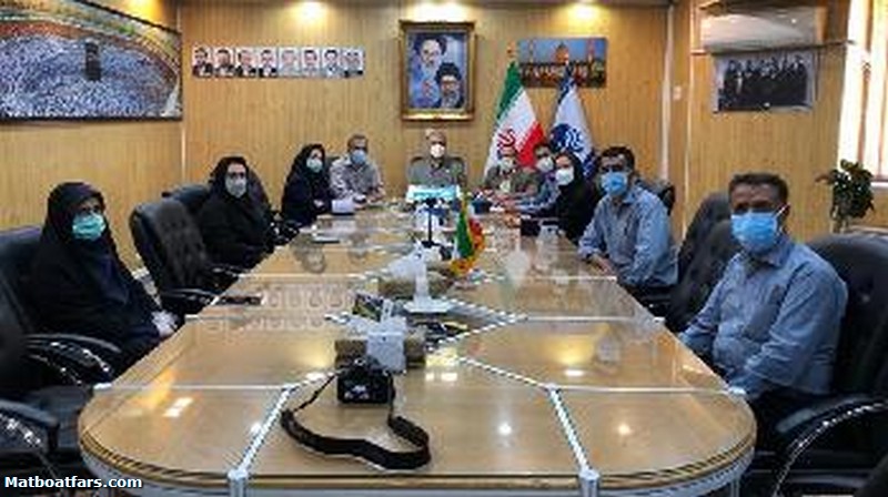 نشست صمیمانه مدیر مخابرات منطقه فارس با کارکنان اداره ر وابط عمومی