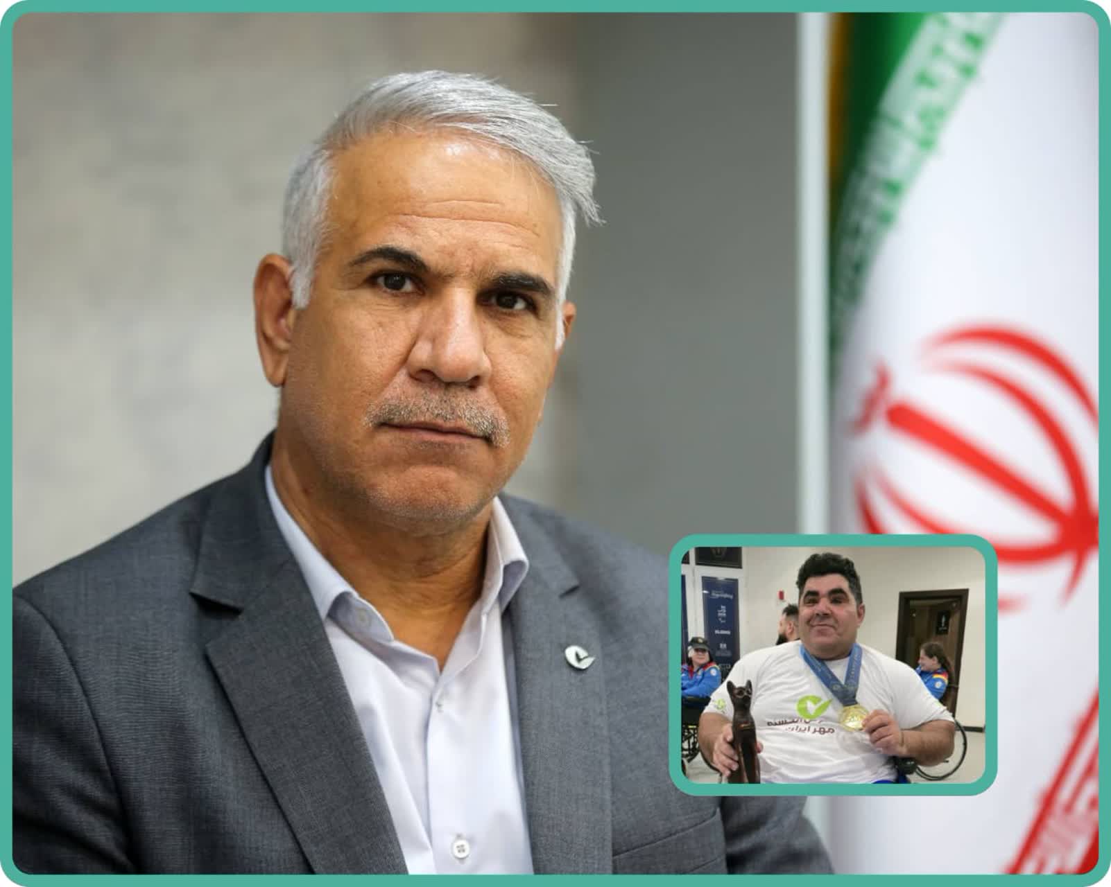 کسب سومین طلای علی‌اکبر غریب‌شاهی در پاراوزنه ‌برداری جهان- قاهره مصر
