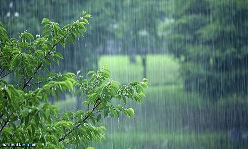 رگبار باران در برخی استان‌ها