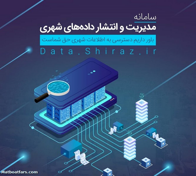 راه اندازی سامانه مدیریت و انتشار داده های شهری (داده باز) توسط سازمان فناوری اطلاعات و ارتباطات شهرداری شیراز