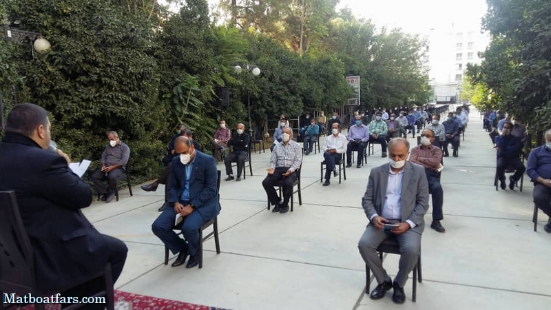 برگزاری زیارت عاشورا و تجمع اعتراضی به هتک حرمت پیامبراکرم (ص) در مخابرات منطقه فارس