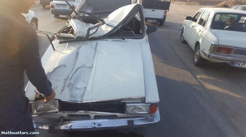 یک مصدوم یک کشته حاصل ۲ حادثه رانندگی در شیراز