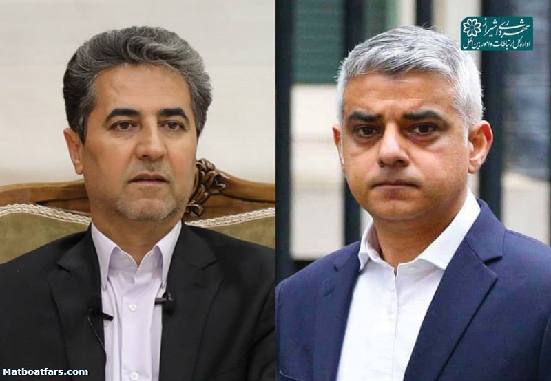 شهردار لندن در پیامی از نامه ارسالی شهردار شیراز پس از انتخاب مجدد به عنوان شهردار لندن سپاسگزاری کرد